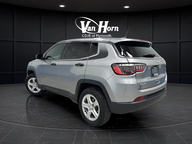 Used 2023 Billet Silver Metallic Jeep Sport image 7