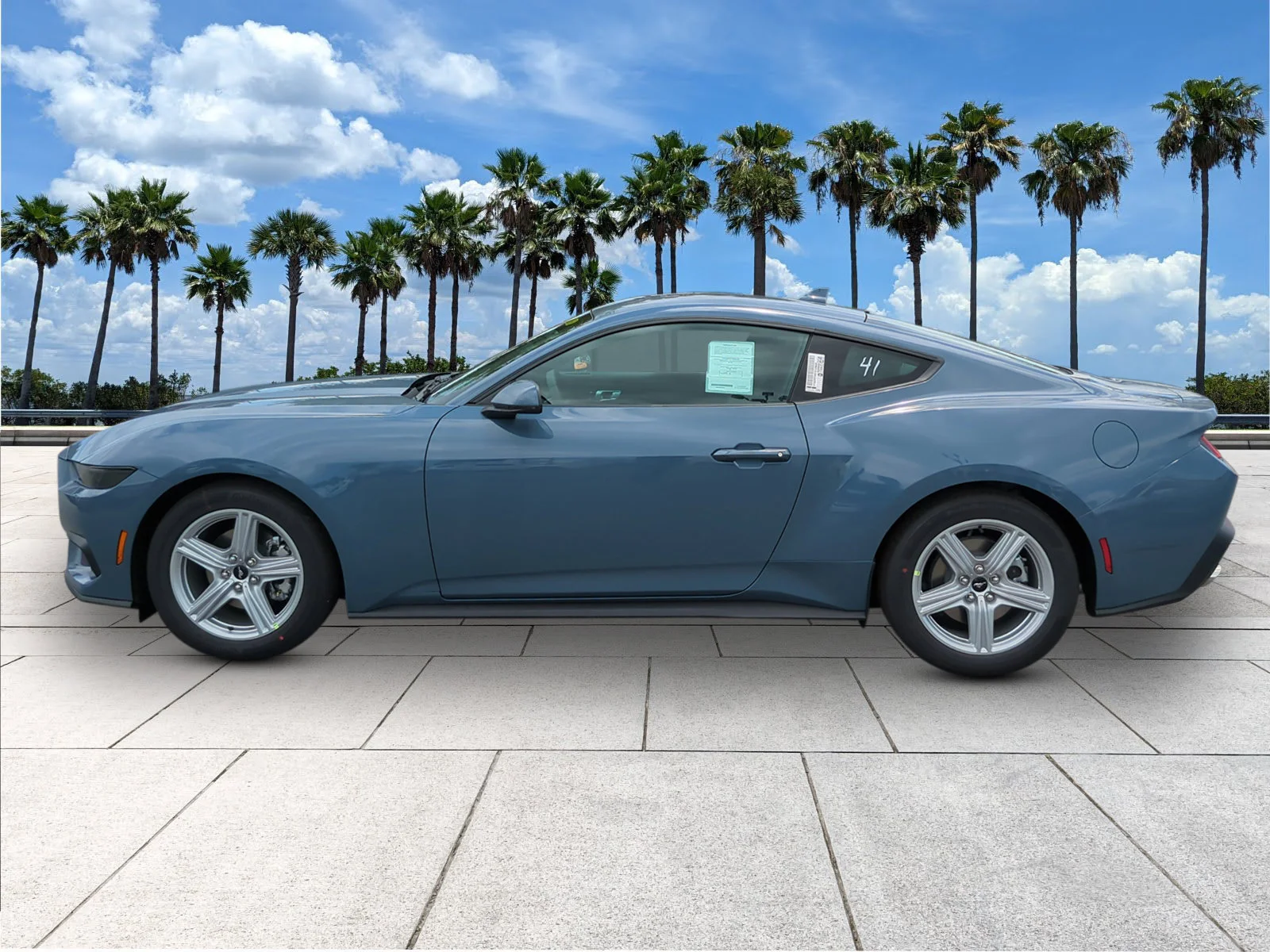 New 2026 Vapor Blue Metallic Ford EcoBoost® Premium Fastback image 4