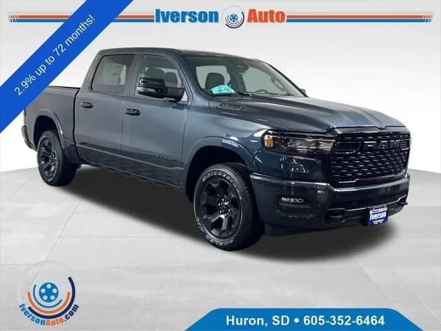 New 2026 Forged Blue Metallic Exterior Paint RAM BIG HORN image 1
