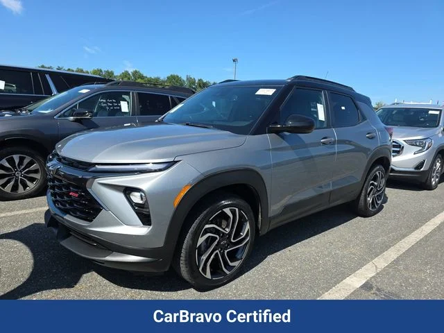 Certified Used 2024 Gray Chevrolet RS image 1