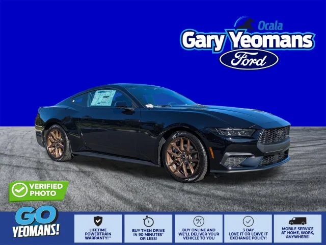 New 2026 Shadow Black Ford EcoBoost® Fastback image 1