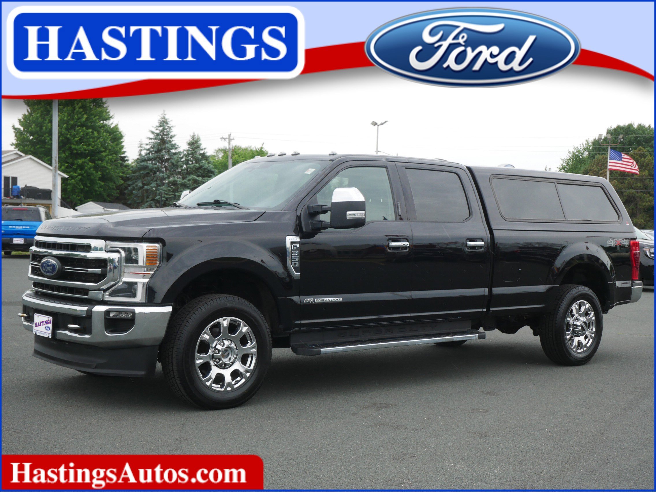 Used 2021 Black Ford LARIAT image 1