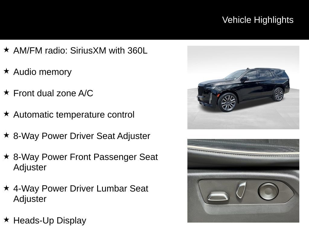 Certified Used 2023 Black Raven Cadillac Sport image 17
