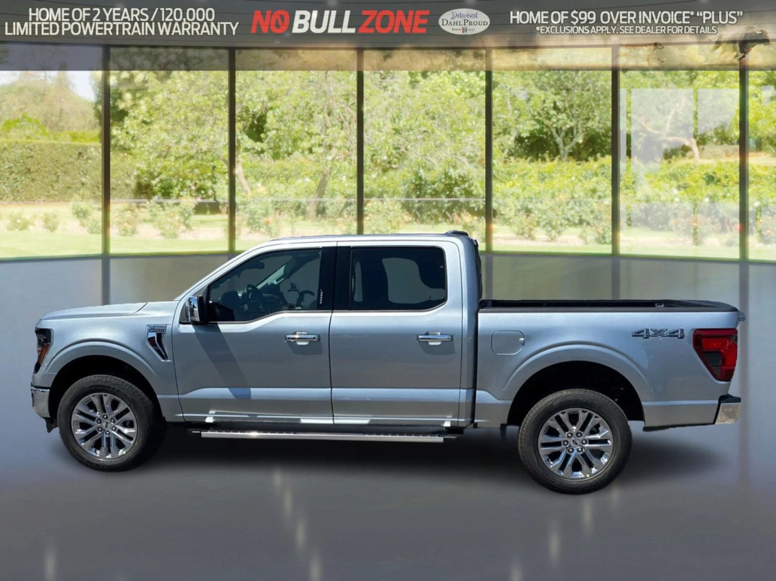 New 2026 Iconic Silver Metallic Ford XLT image 3