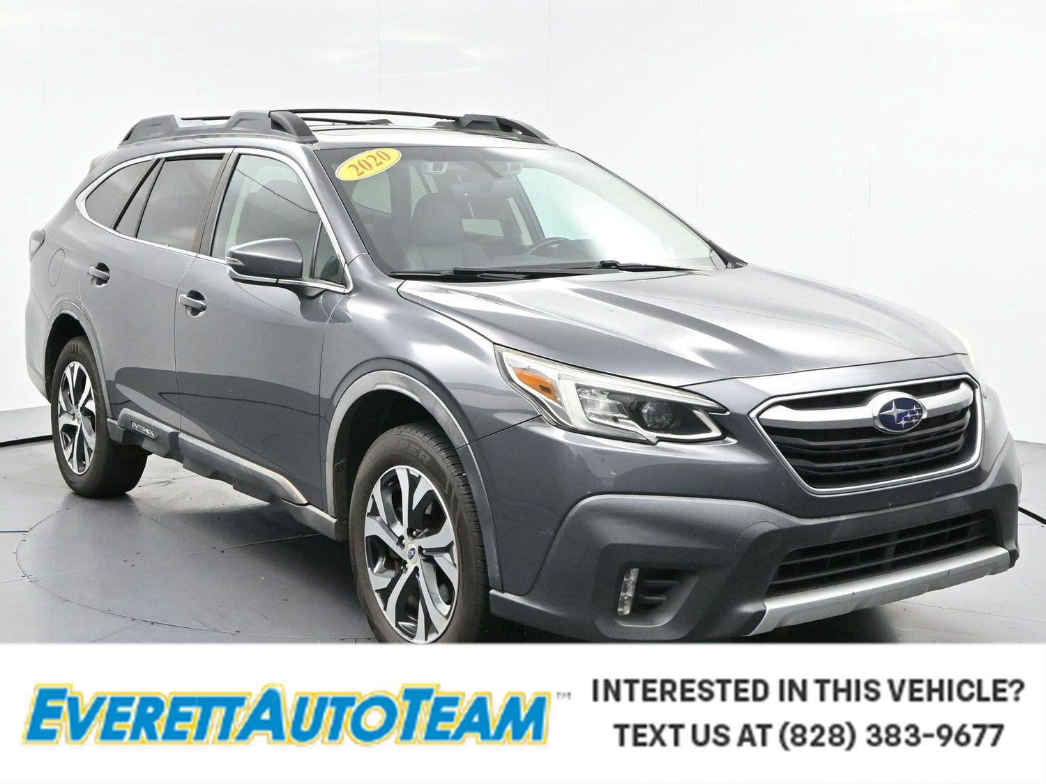 Used 2020 Magnetite Gray Metallic Subaru Limited image 1
