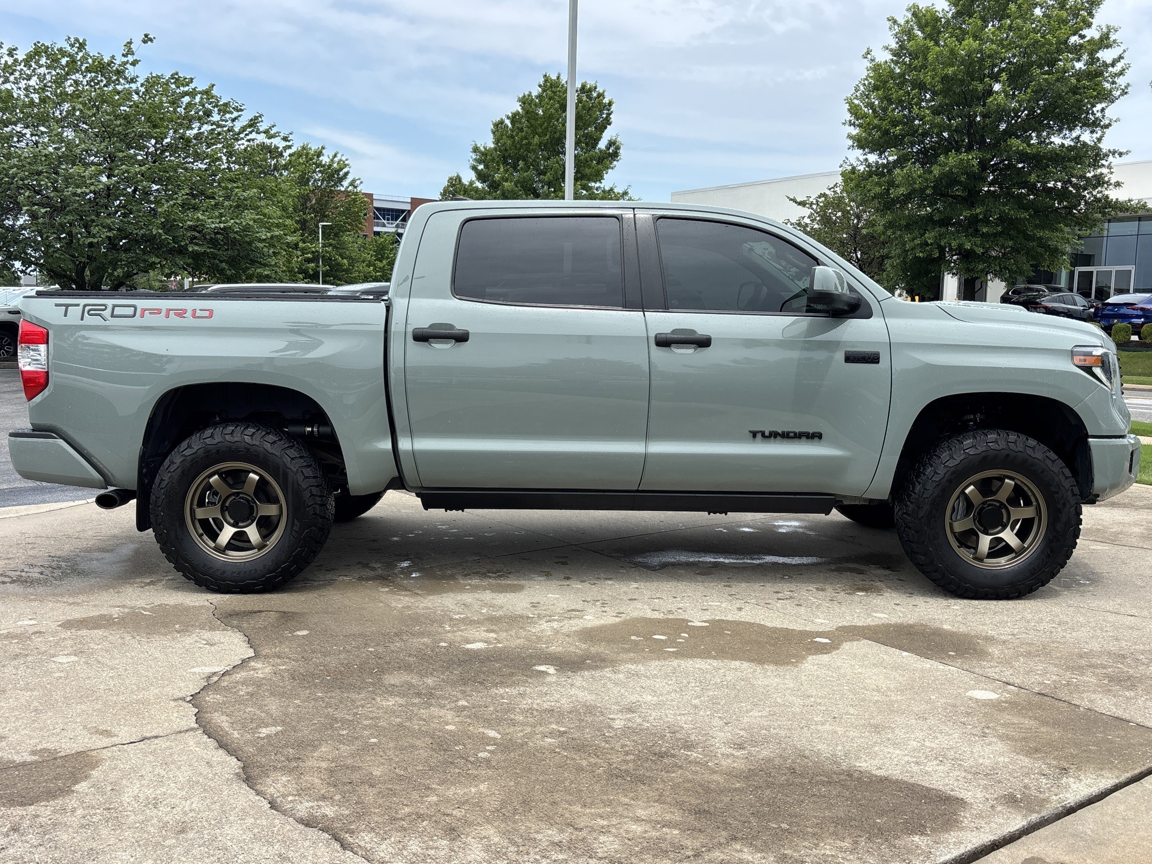 Used 2021 Lunar Rock Toyota TRD Pro CrewMax image 2