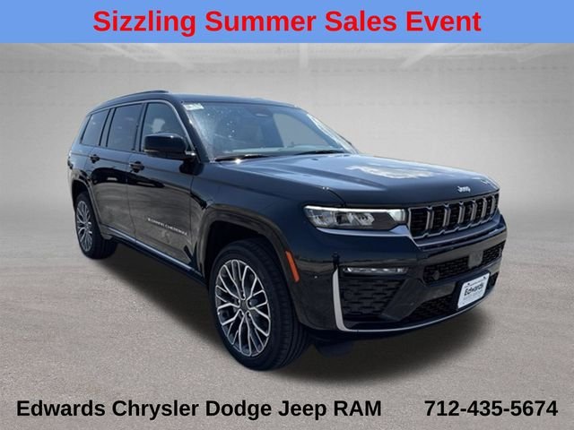 New 2026 Diamond Black Crystal Pearl-Coat Exterior Paint Jeep Summit image 1