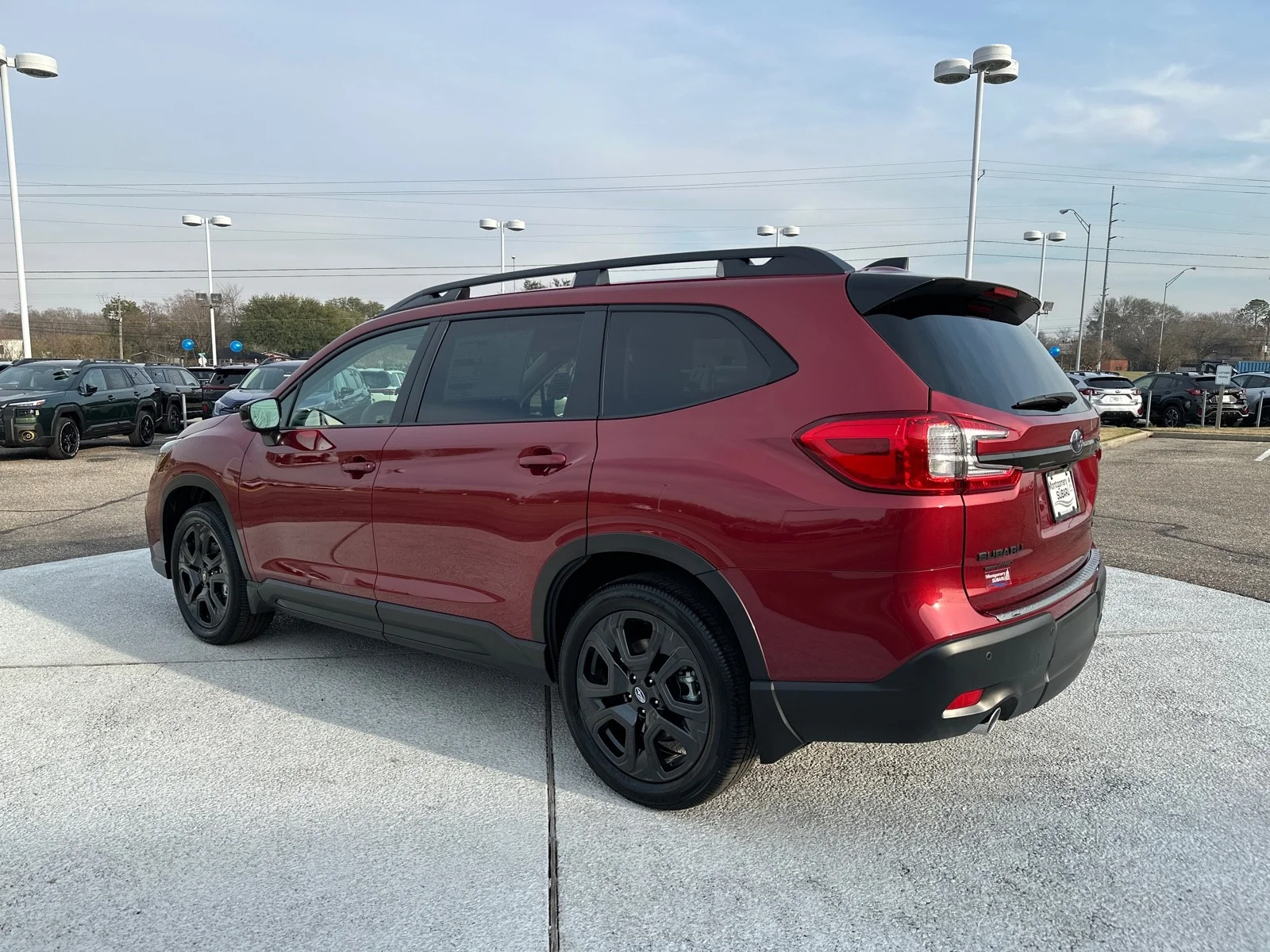 New 2026 CRIMSON RED PEARL Subaru Onyx Edition Touring 7-Passenger image 5