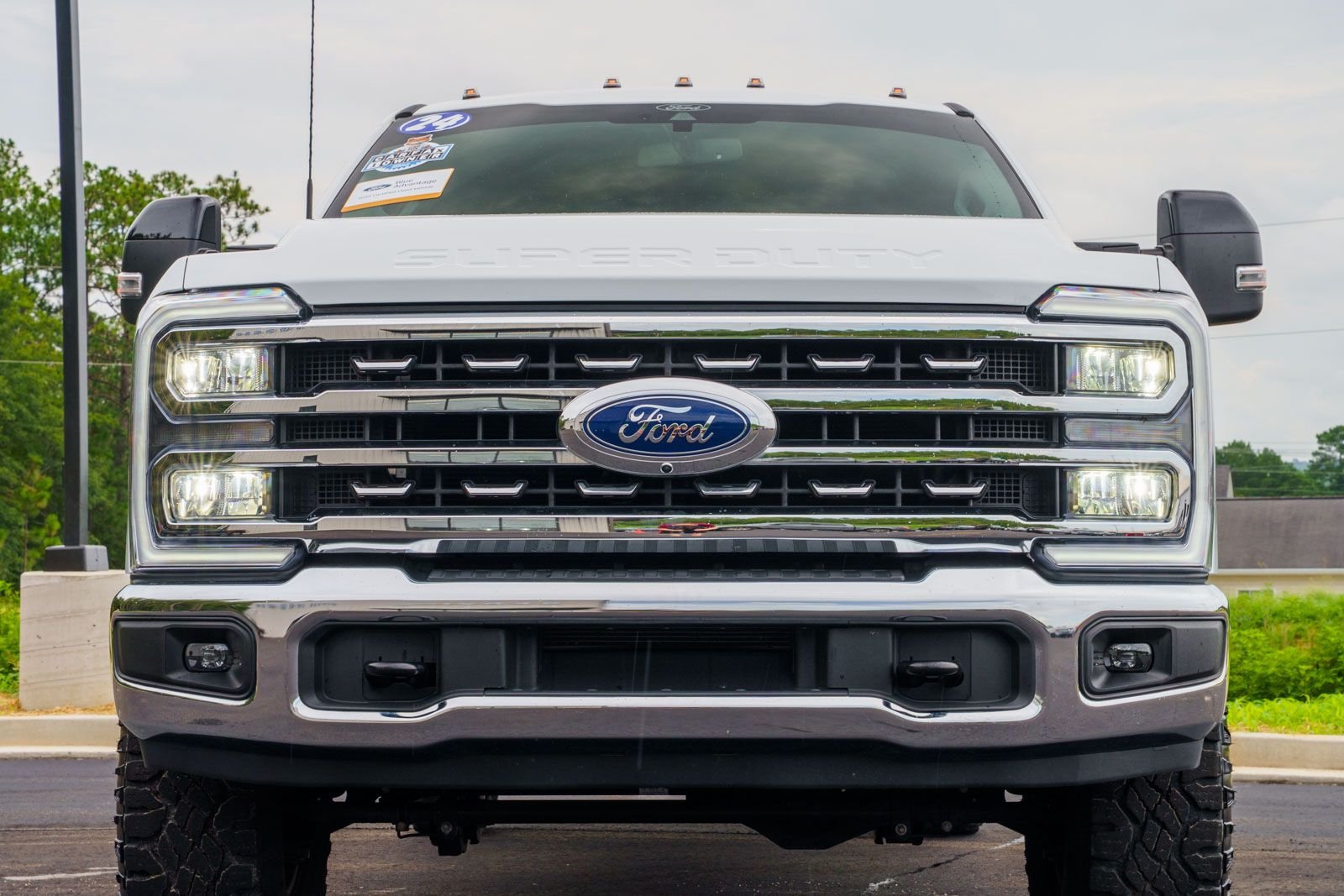 Certified Used 2024 White Ford Lariat image 3