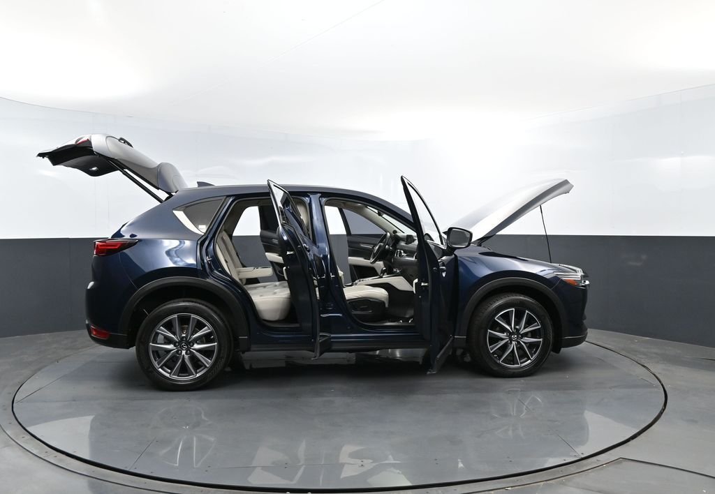 Used 2018 Blue Mazda Grand Touring image 32