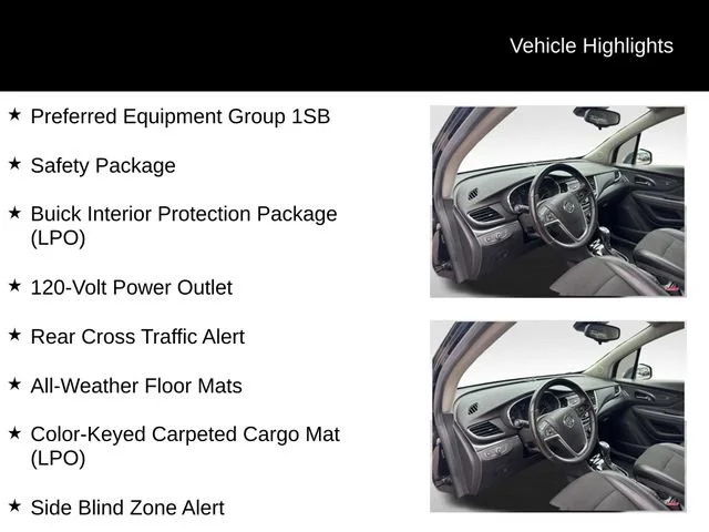 Used 2022 Ebony Twilight Metallic Buick Preferred image 4