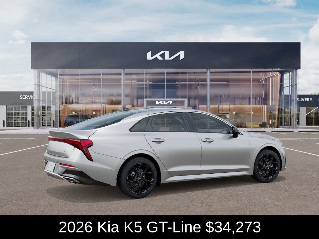 New 2026 Steel Matte Gray Kia GT-Line AWD image 7