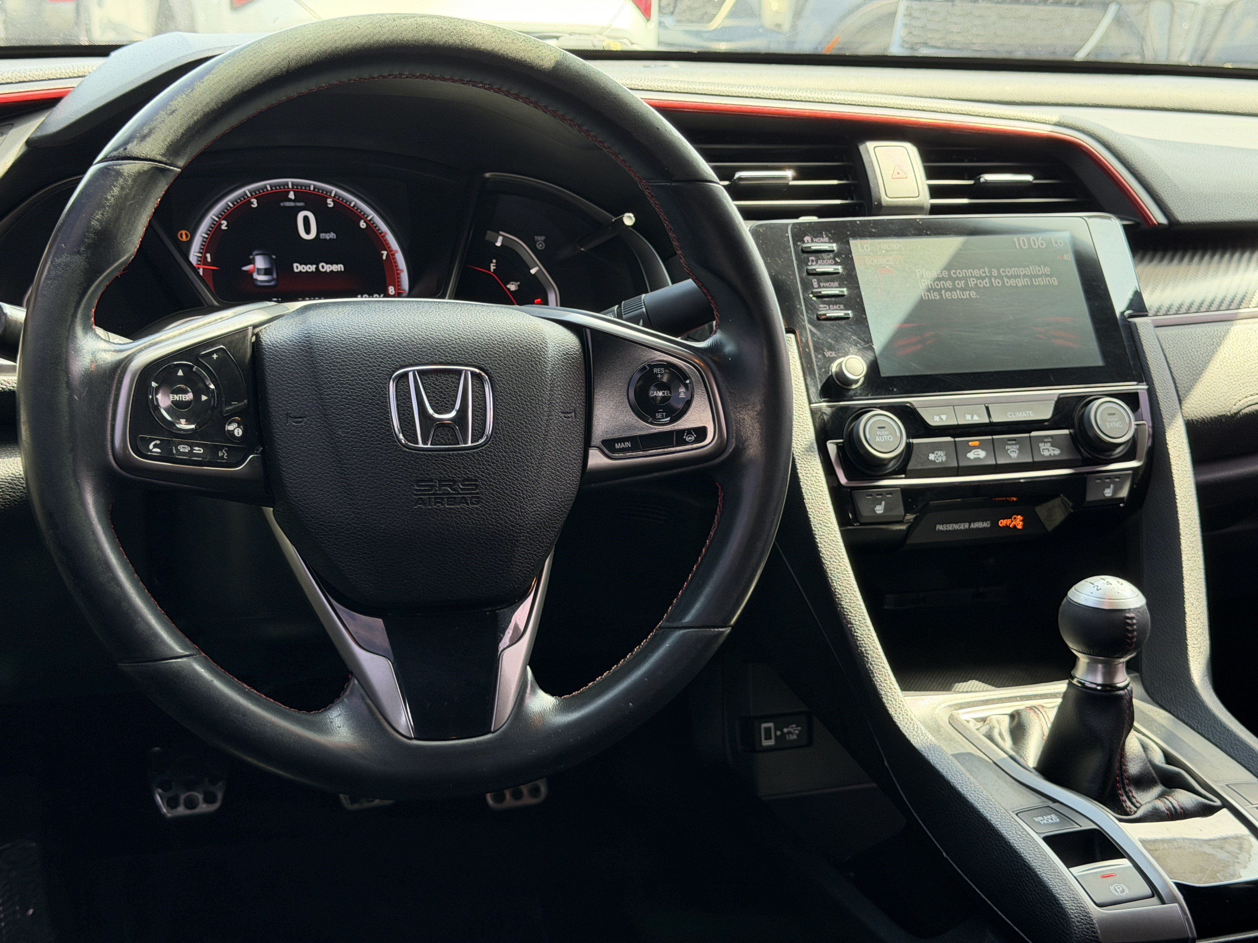 Used 2020 Platinum White Pearl Honda Si image 25