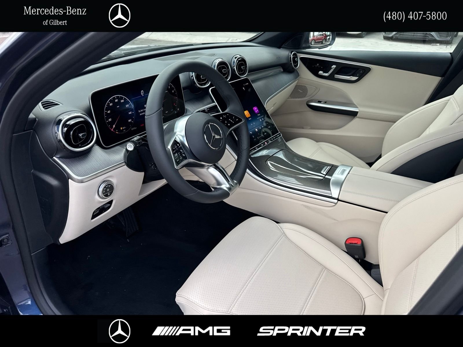 New 2026 Twilight Blue Metallic Mercedes-Benz C 300 image 12
