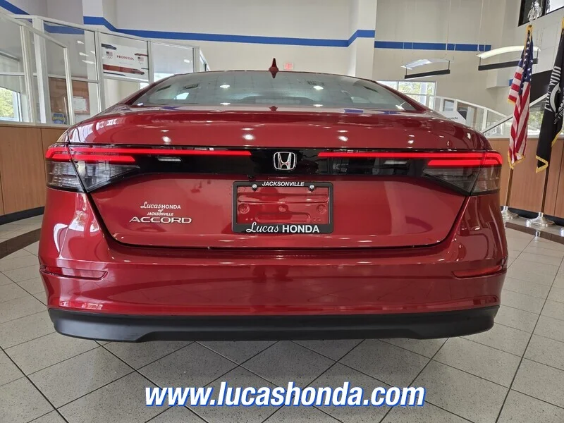 Used 2024 Red Honda EX CVT image 5