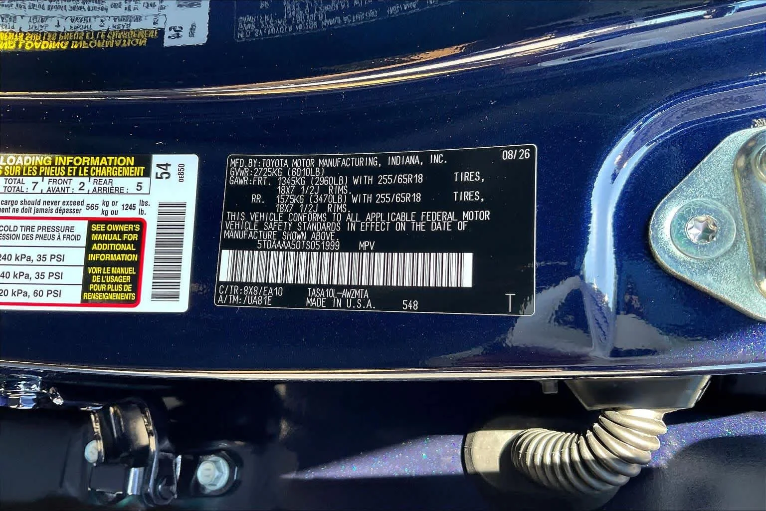 New 2026 Blueprint Toyota XLE image 18