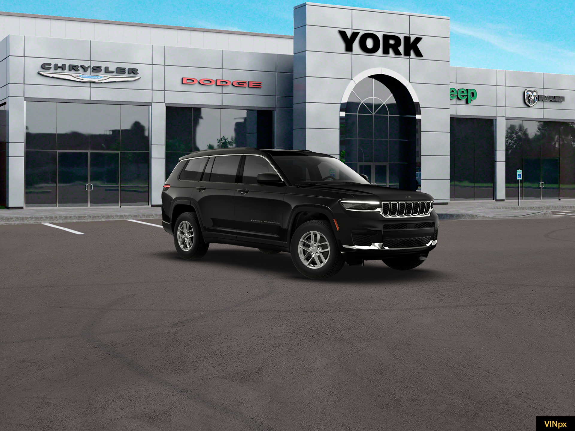 New 2026 Diamond Black Crystal Pearl-Coat Exterior Paint Jeep Laredo X image 23