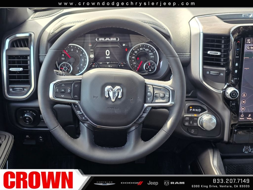 New 2026 Ivory White Tri-Coat Pearl-Coat Exterior Paint RAM Laramie image 13
