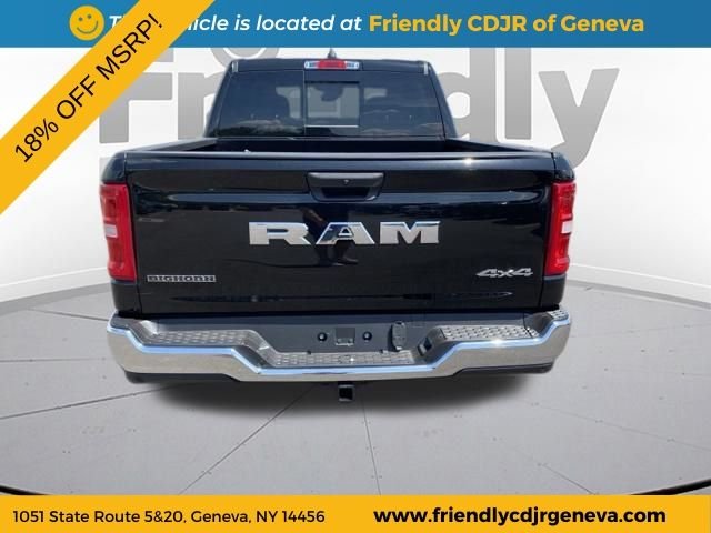 New 2026 Diamond Black Crystal Pearlcoat RAM Big Horn/Lone Star image 4