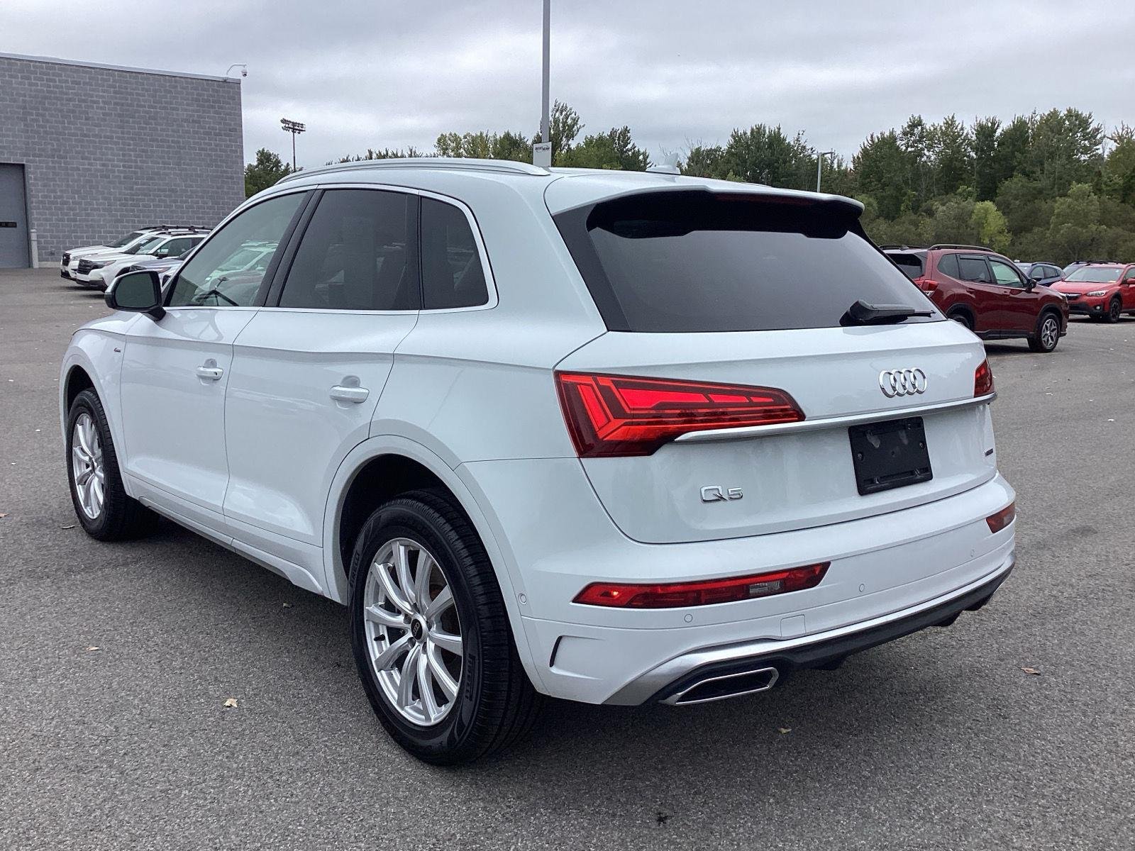 Used 2024 Glacier White Metallic Audi S line Prestige image 5
