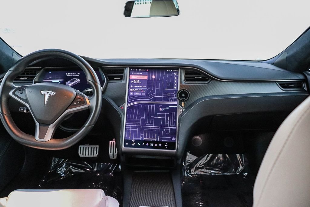 Used 2020 Midnight Silver Metallic Tesla Performance image 14