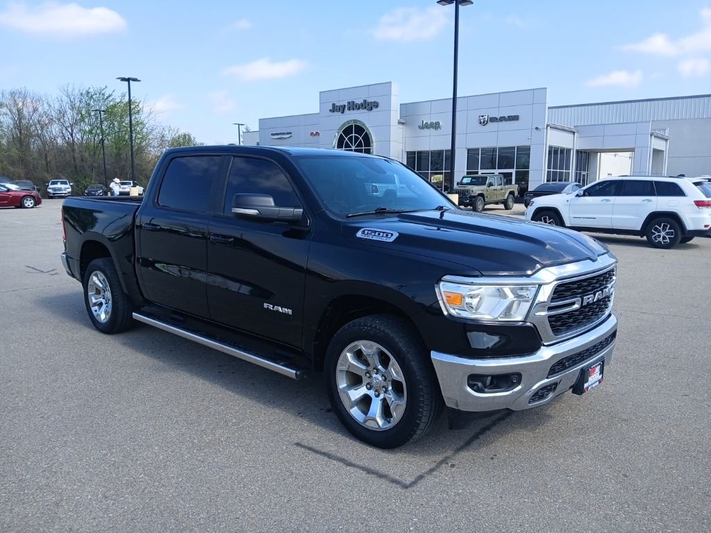 Used 2022 RAM Ram 1500 Pickup Big Horn/Lone Star with VIN 1C6SRFFT9NN455899 for sale in Little Rock