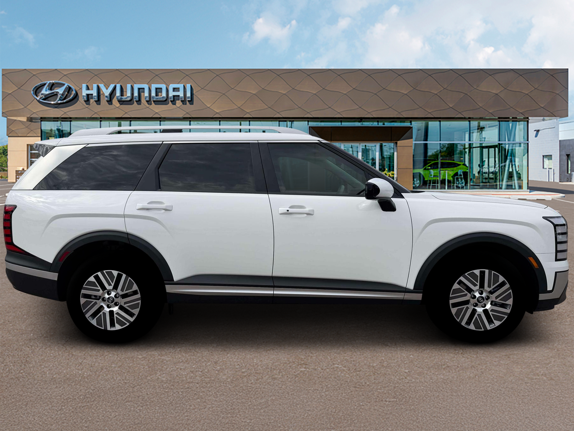 New 2026 White Hyundai Blue SEL 8P image 9
