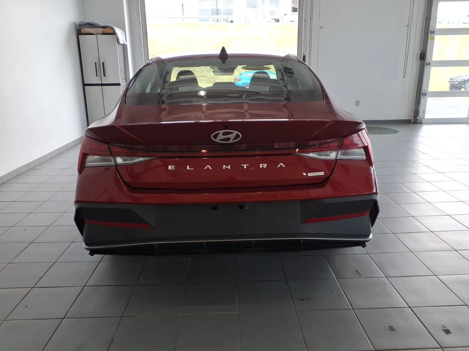 Used 2025 Ultimate Red Hyundai Blue image 6
