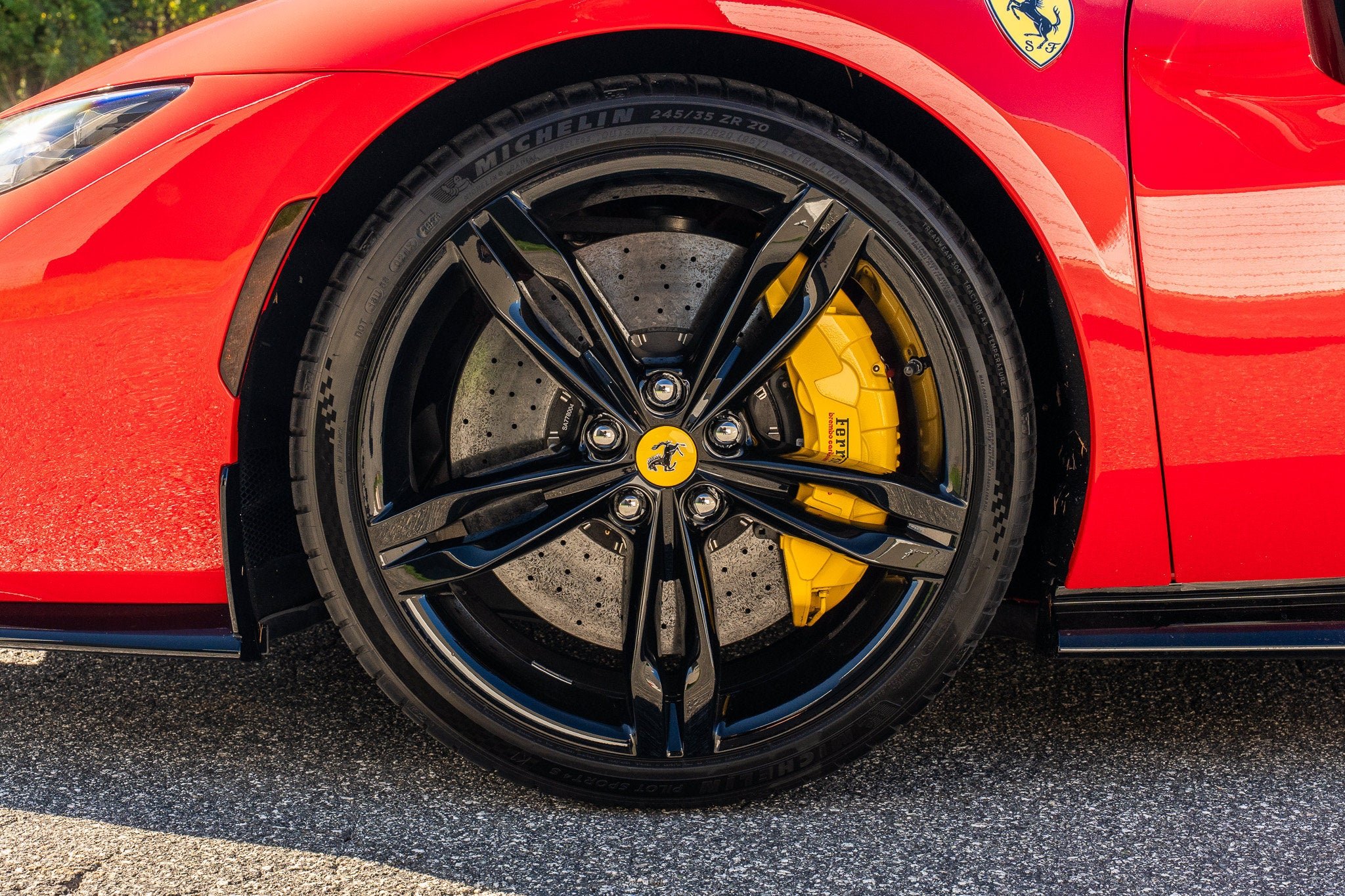 Certified Used 2023 Rosso Corsa Ferrari  image 11
