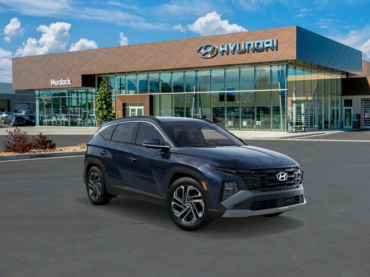New 2026 Atlantis Blue Hyundai SEL Plus AWD image 2