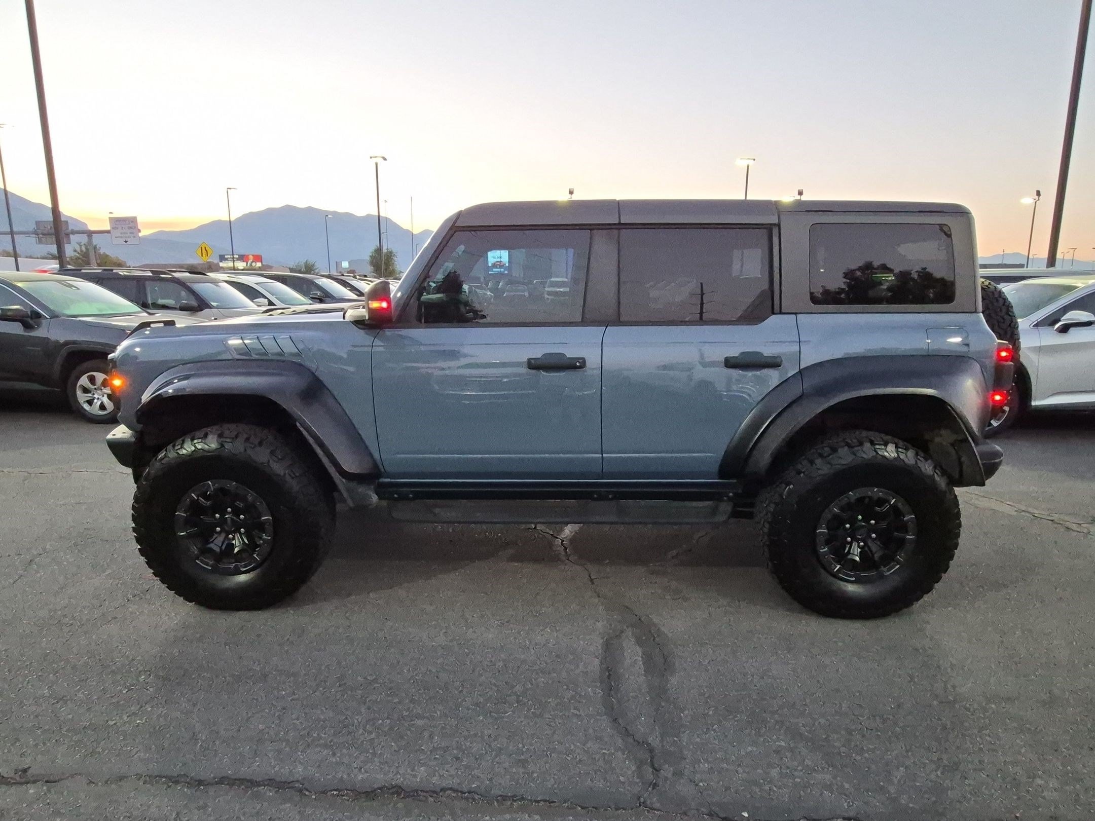 Used 2023 Azure Gray Metallic Ford Raptor image 7