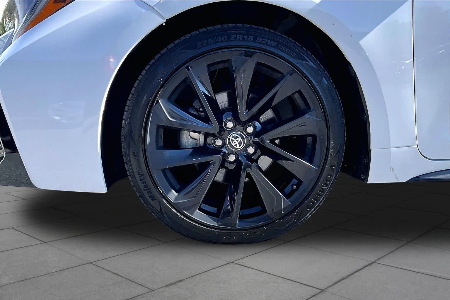 Used 2022 White Toyota SE Nightshade image 11