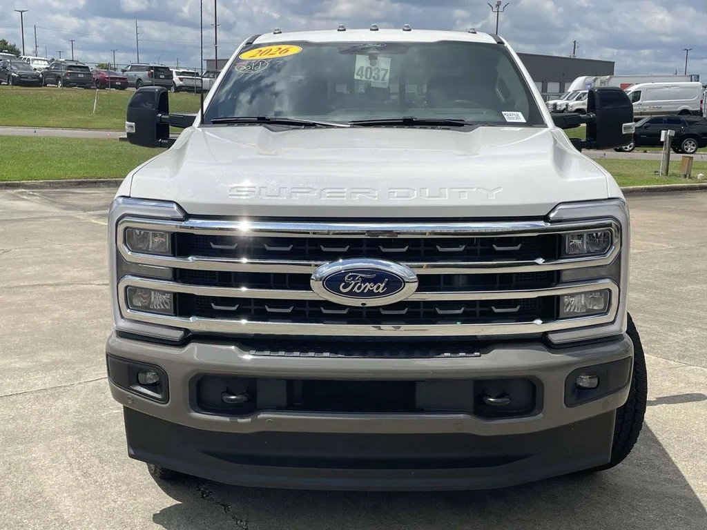 New 2026 Star White Metallic Tri-Coat Ford F-350® King Ranch® image 8