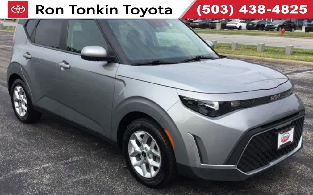 Used 2023 Steel Gray Kia LX image 1