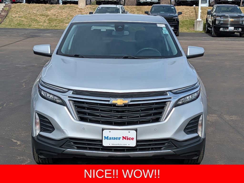 Certified 2022 Chevrolet Equinox LT with VIN 3GNAXUEV7NL121525 for sale in Inver Grove Heights, Minnesota