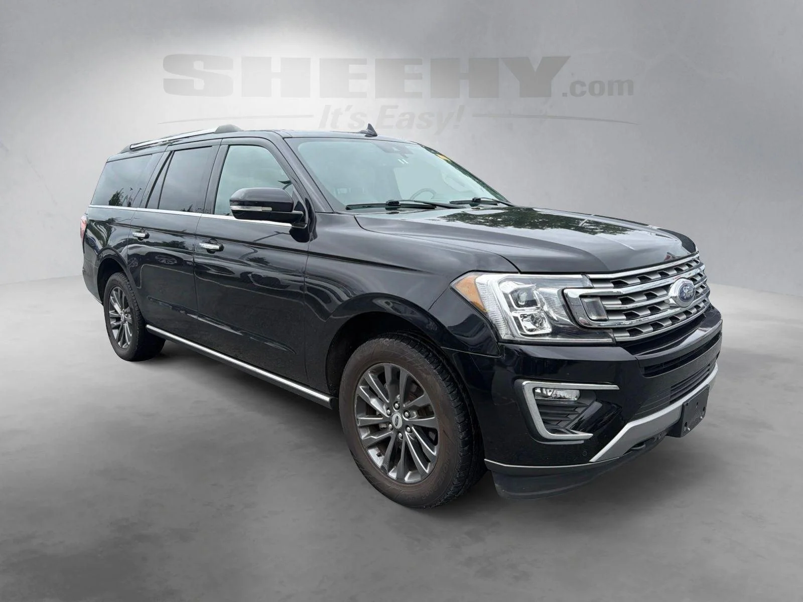 Used 2021 Agate Black Metallic Ford Limited image 2