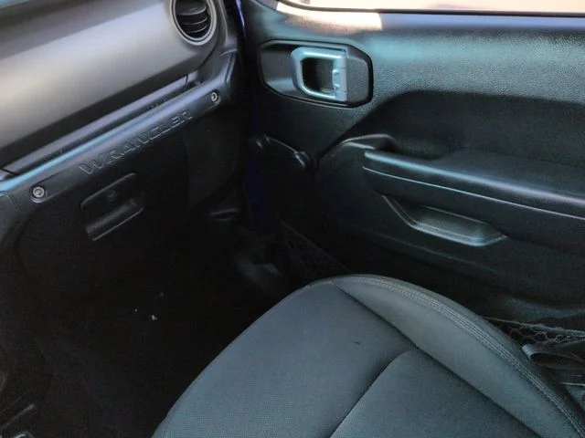 Used 2018 Blue Jeep Unlimited Sport image 17