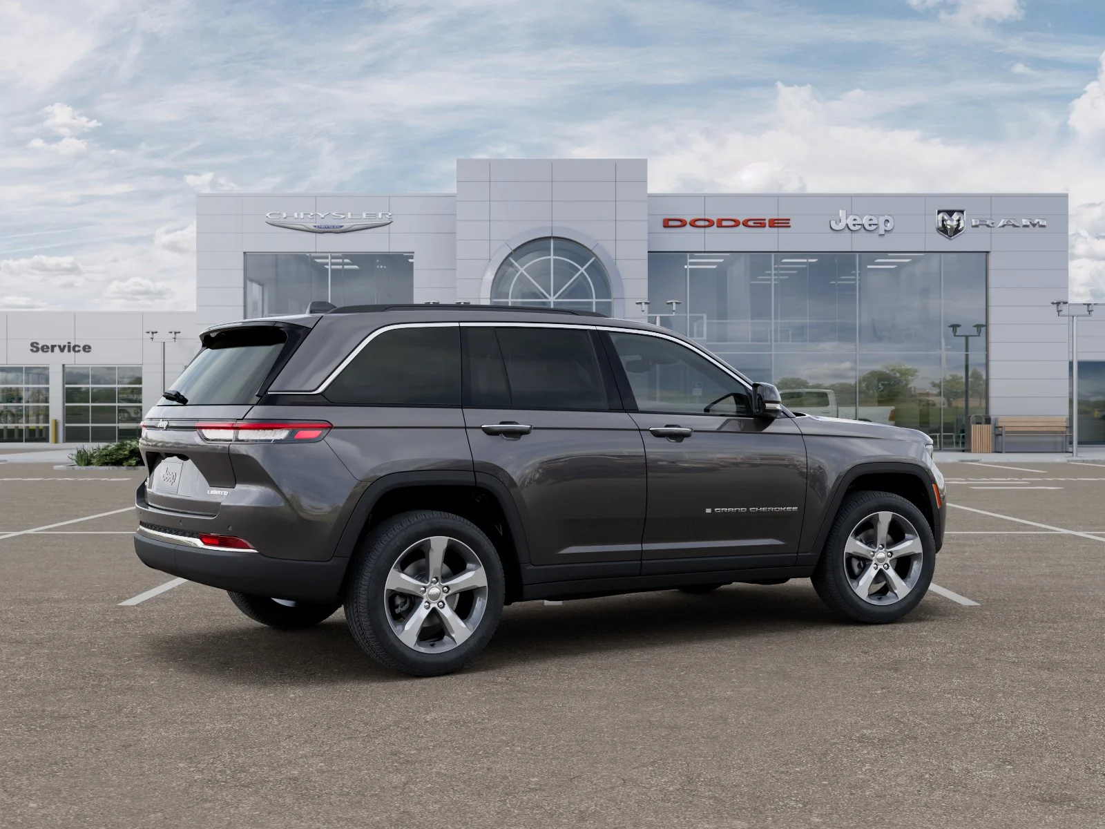 New 2026 Baltic Gray Metallic Clear-Coat Exterior Paint Jeep Limited image 32
