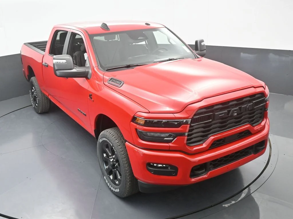 New 2026 Flame Red Clear-Coat Exterior Paint RAM Big Horn image 48