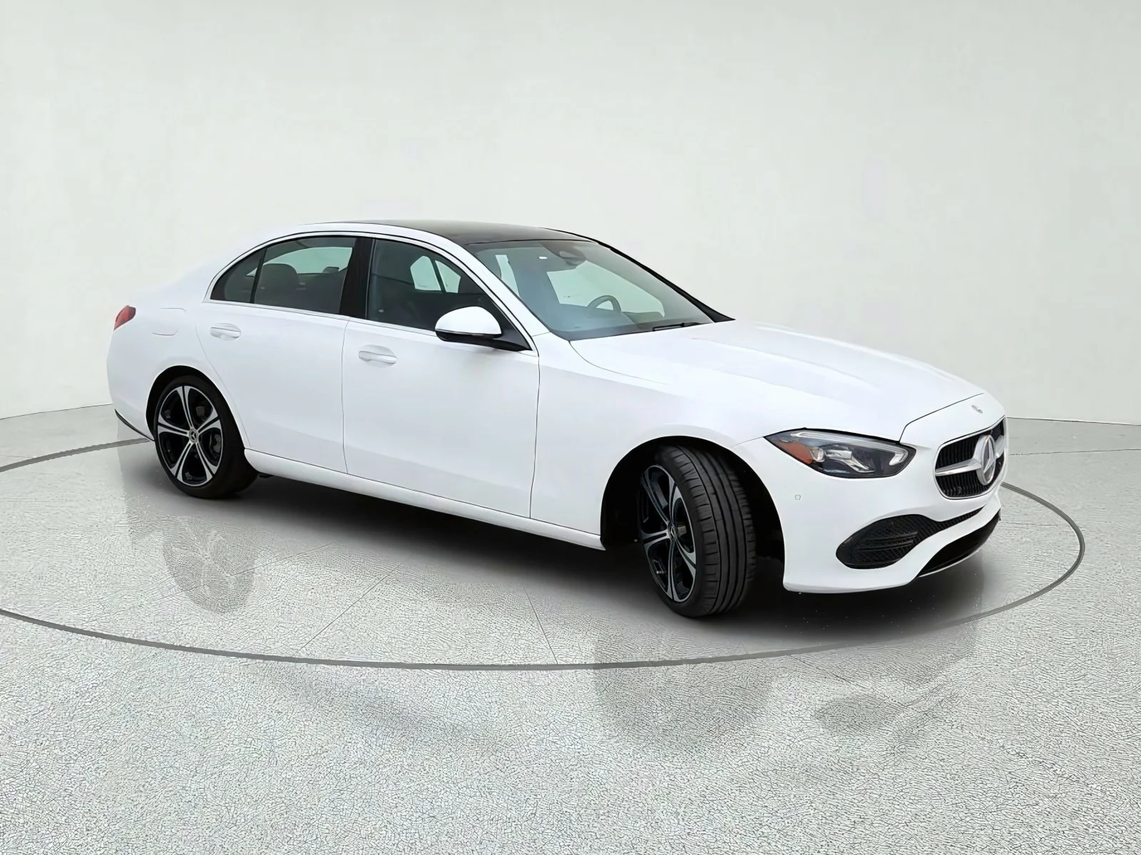 Used 2023 MANUFAKTUR Moonlight White Metallic Mercedes-Benz C 300 image 5