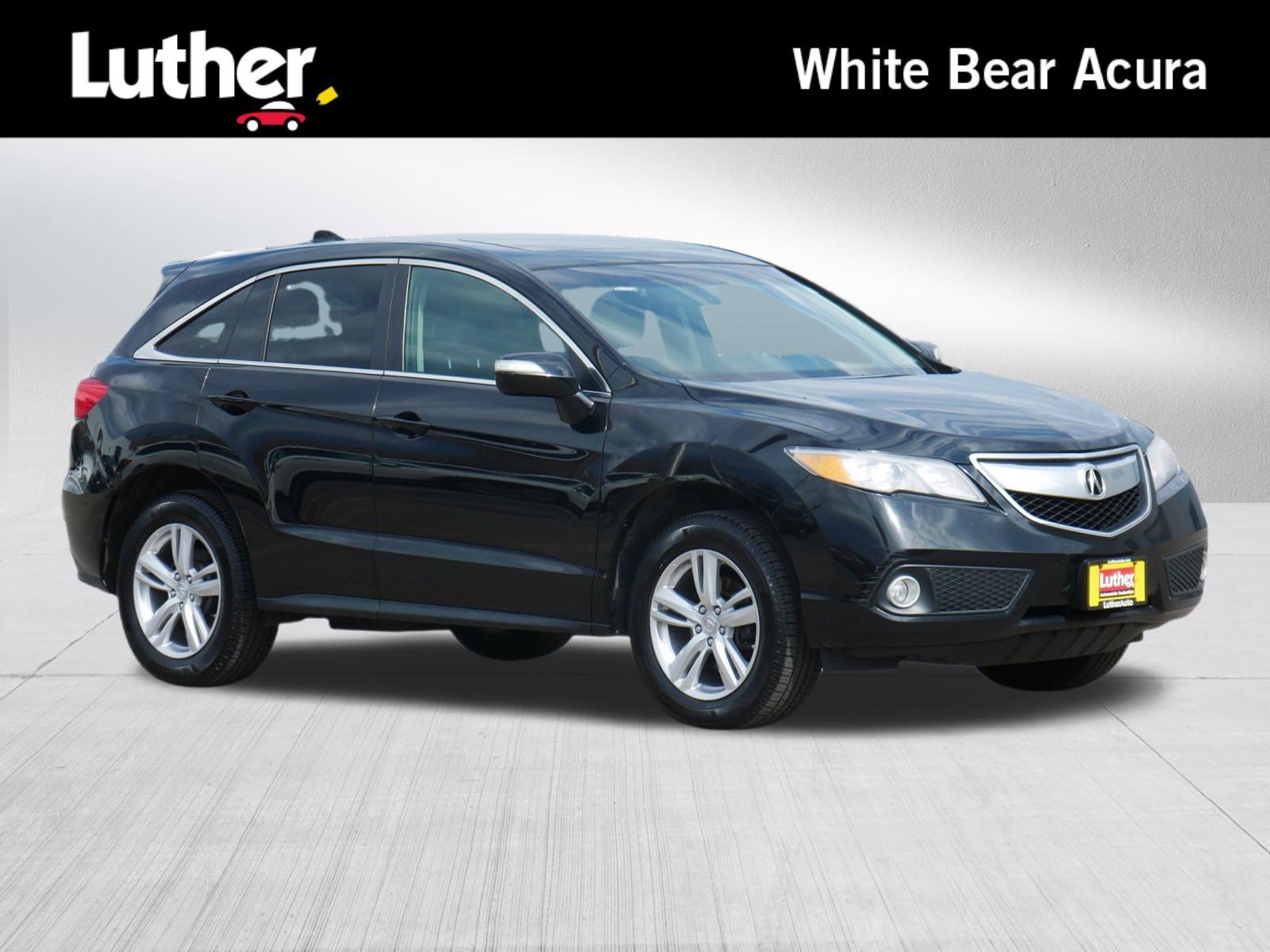 Used 2014 Crystal Black Pearl Acura Tech Pkg image 1