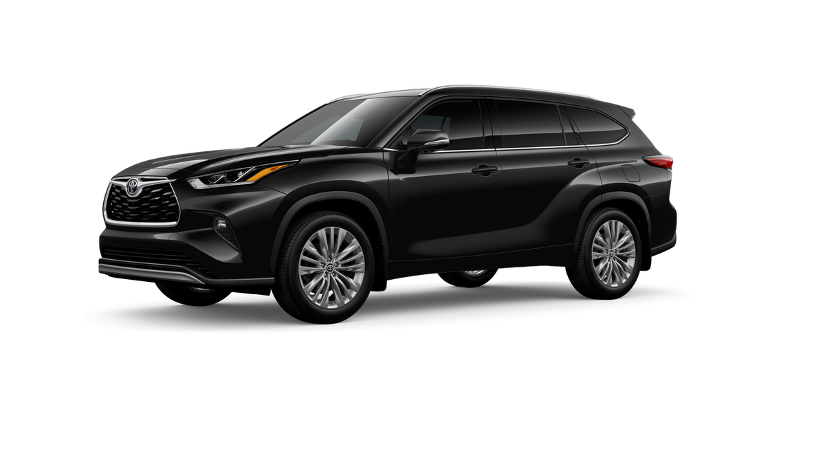 New 2026 Midnight Black Metallic Toyota Platinum image 2