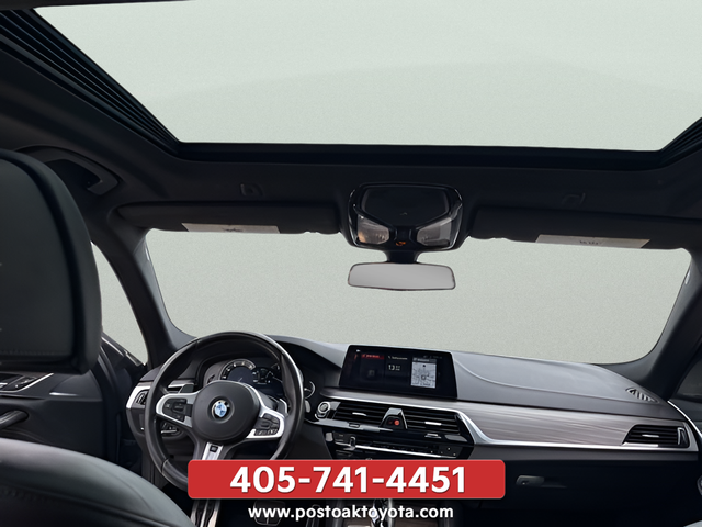 Used 2018 Blue BMW M550i xDrive image 19