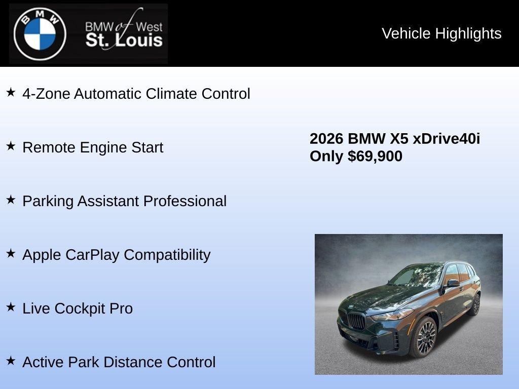 Used 2026 Black BMW xDrive40i image 16