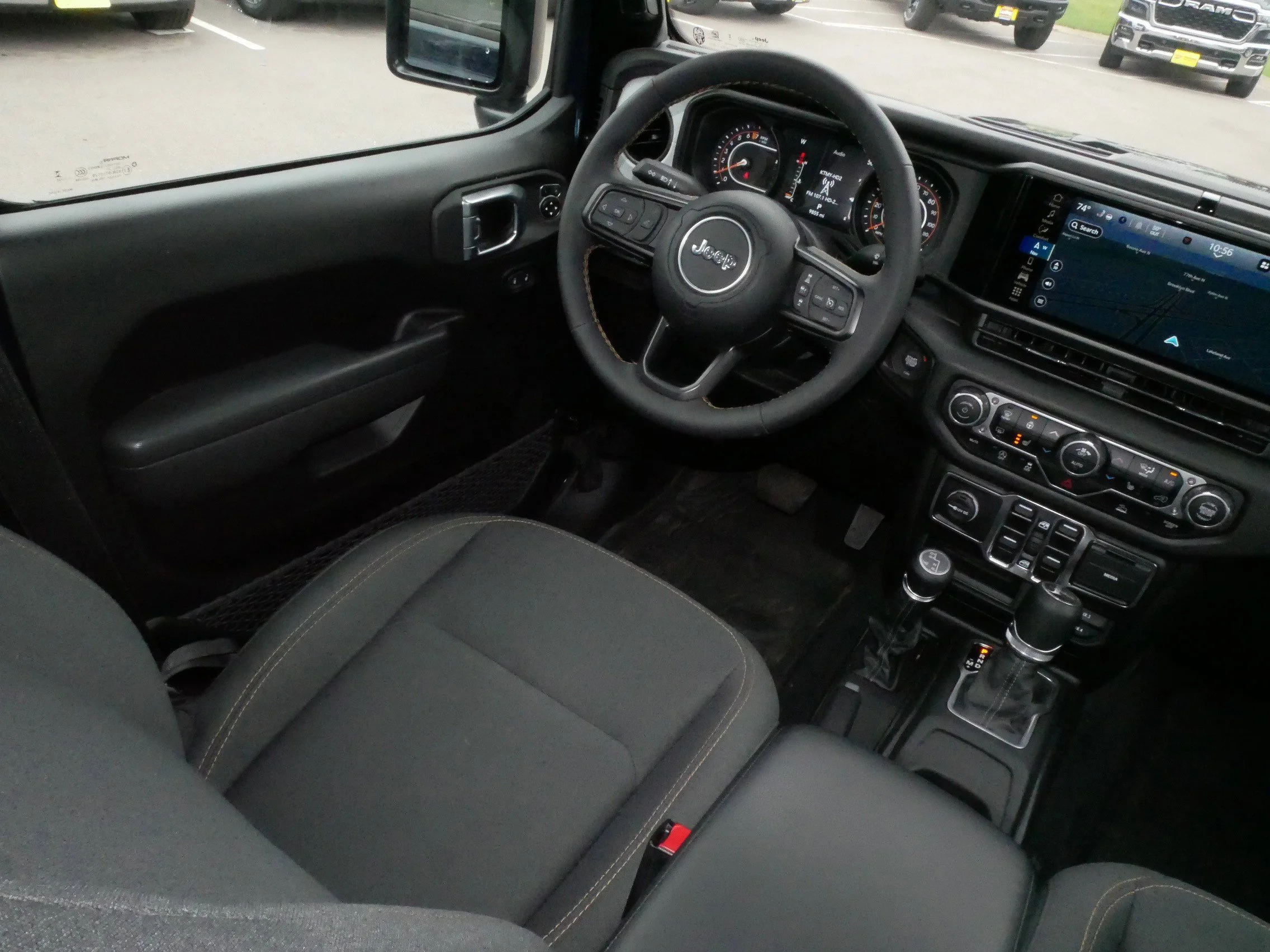 Used 2025 Fathom Blue Pearlcoat Jeep Sport S image 9