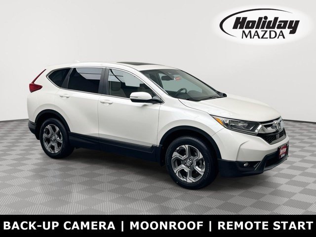 Used 2018 White Diamond Pearl Honda EX-L image 1