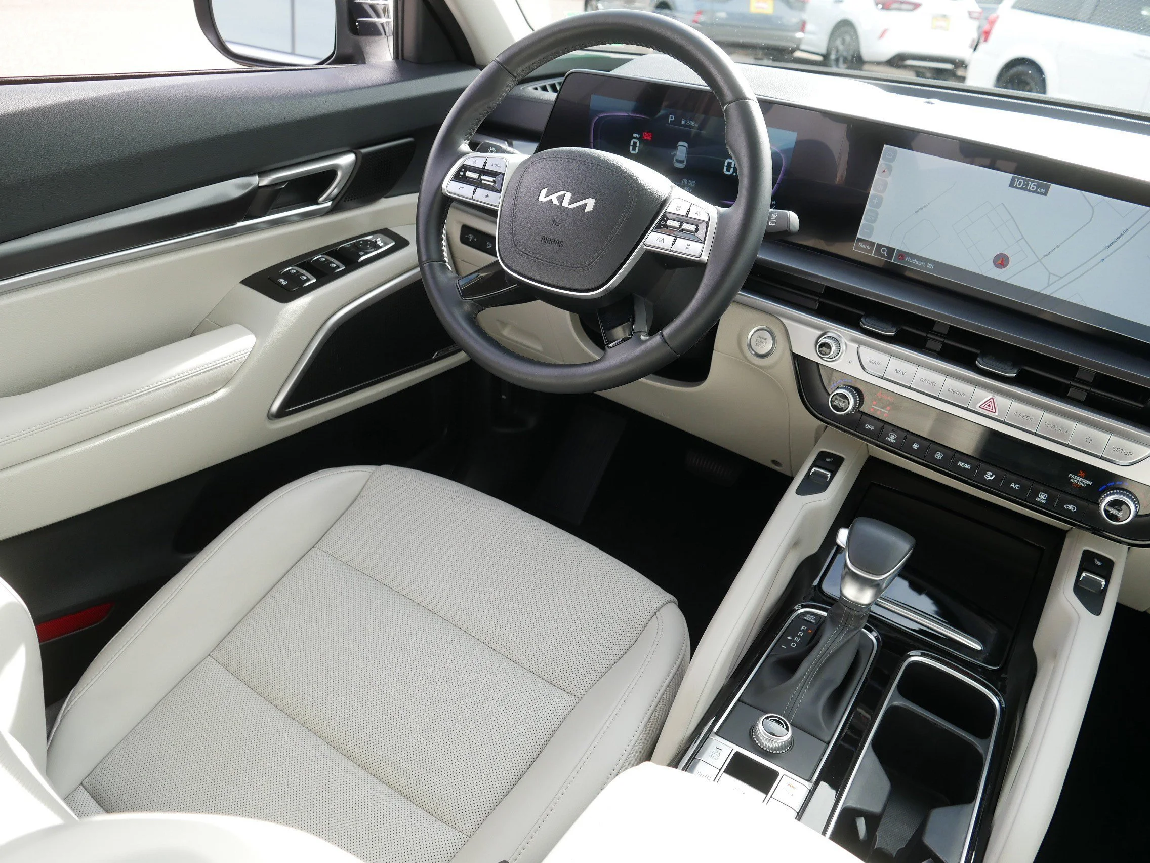 Used 2024 Ebony Black Kia S image 9