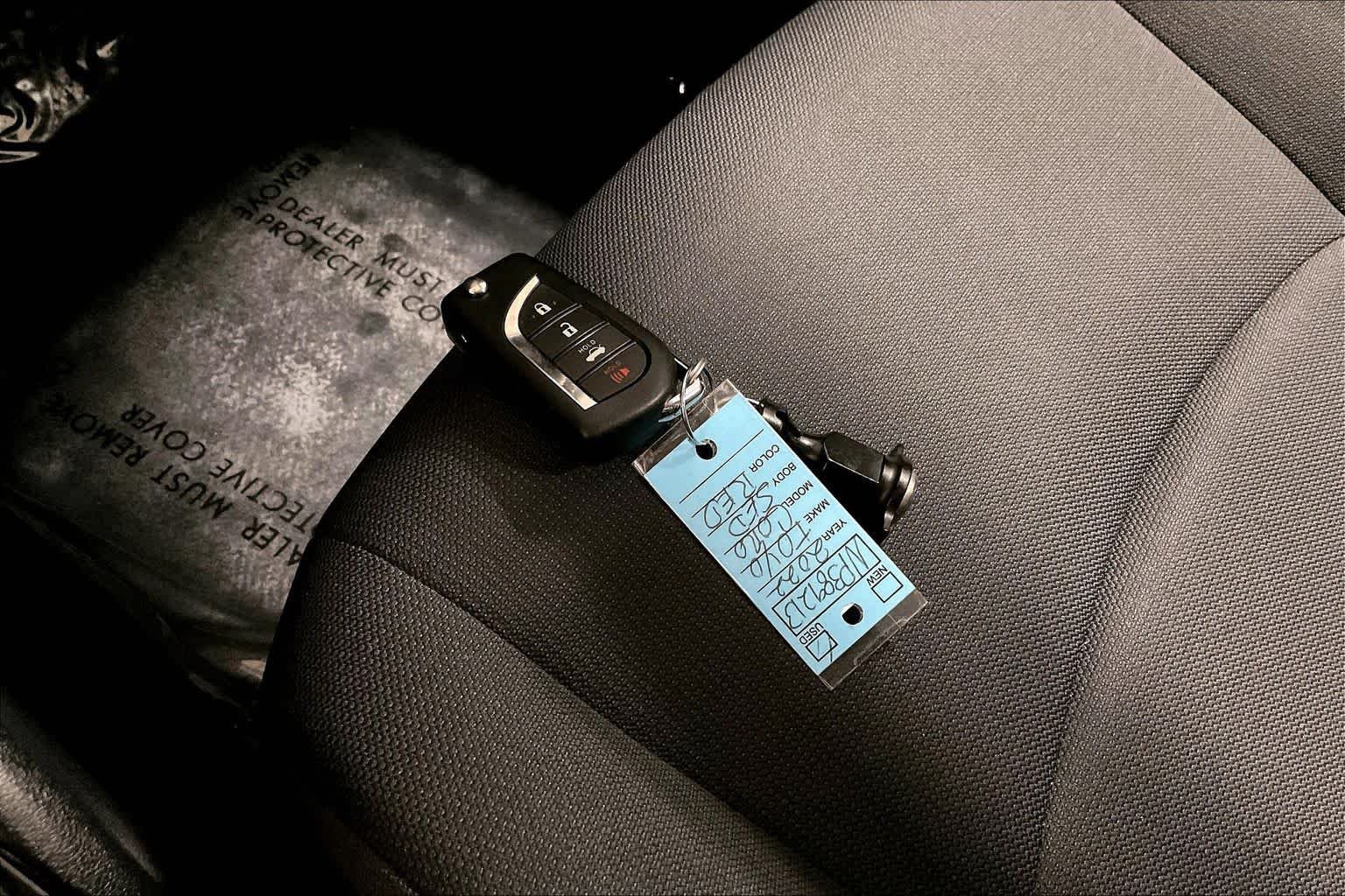 Used 2022 Ruby Flare Pearl Toyota LE image 14