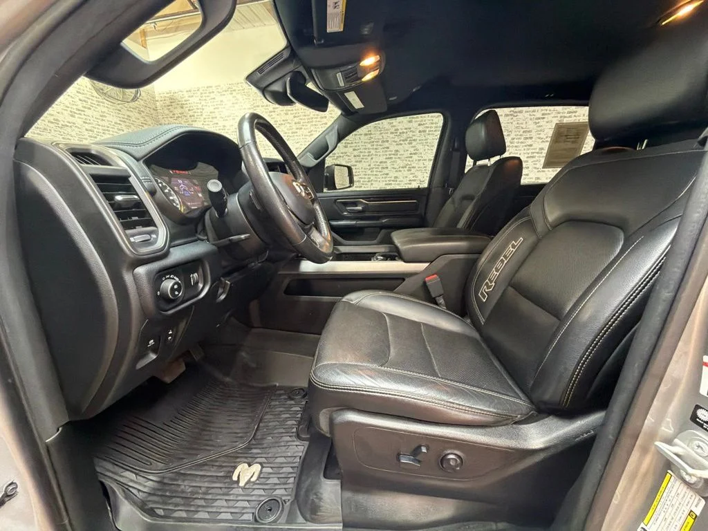 Used 2021 Billet Silver Metallic Clearcoat Ram Rebel image 17