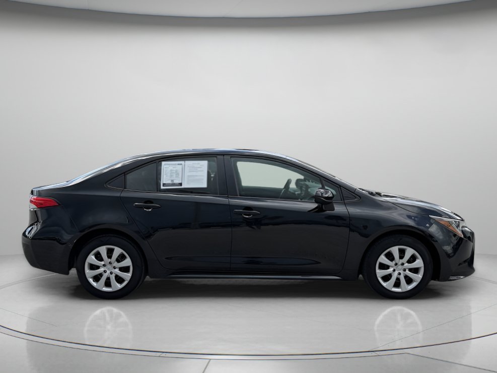 Used 2022 Black Sand Pearl Toyota LE image 2